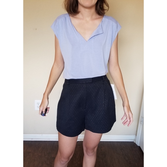 3.1 phillip lim high waisted pleated shorts - Picture 4 of 11
